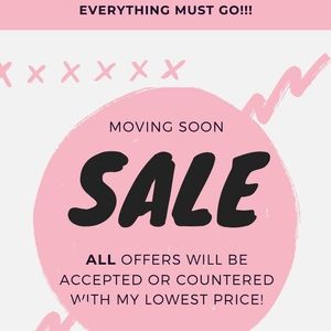 Sale! All offers accepted!